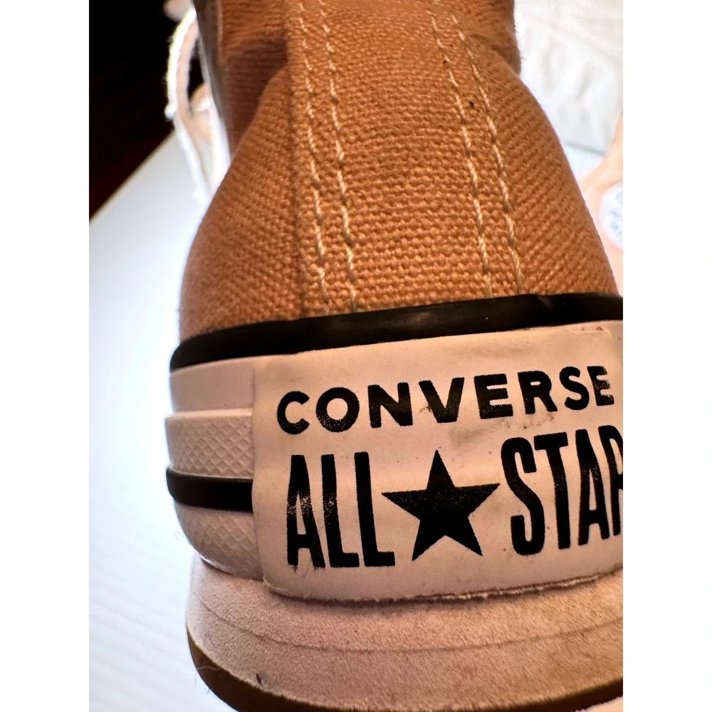 Converse Chuck Taylor All Star High Top Peach Apricot Kids 3.5 A12300F Sneaker